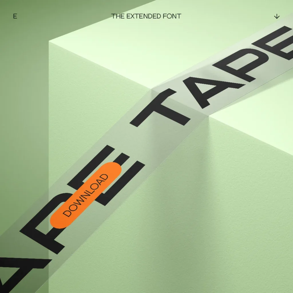 THE EXTENDED FONT - VISUAL - TAPE - 1080 - 01 copy
