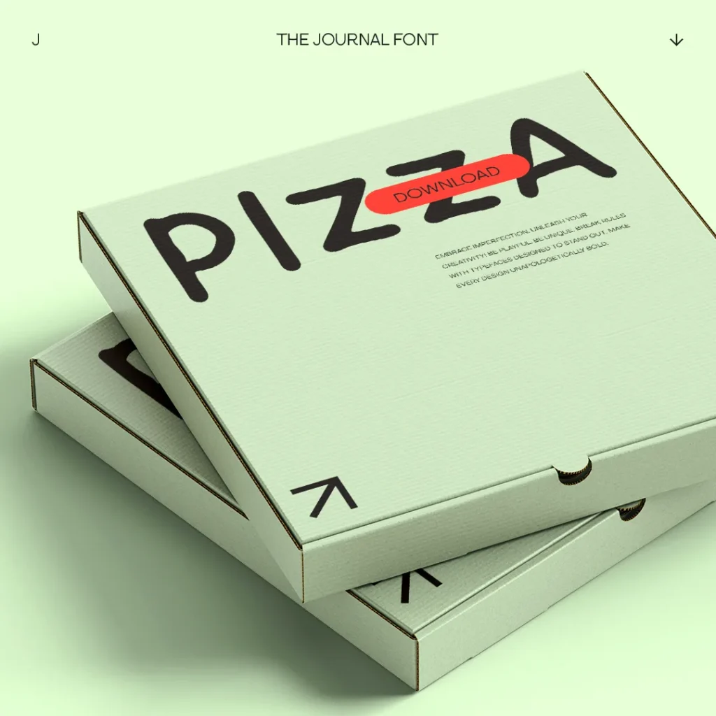 THE JOURNAL FONT - VISUAL - PIZZA - 1080 - 01 copy