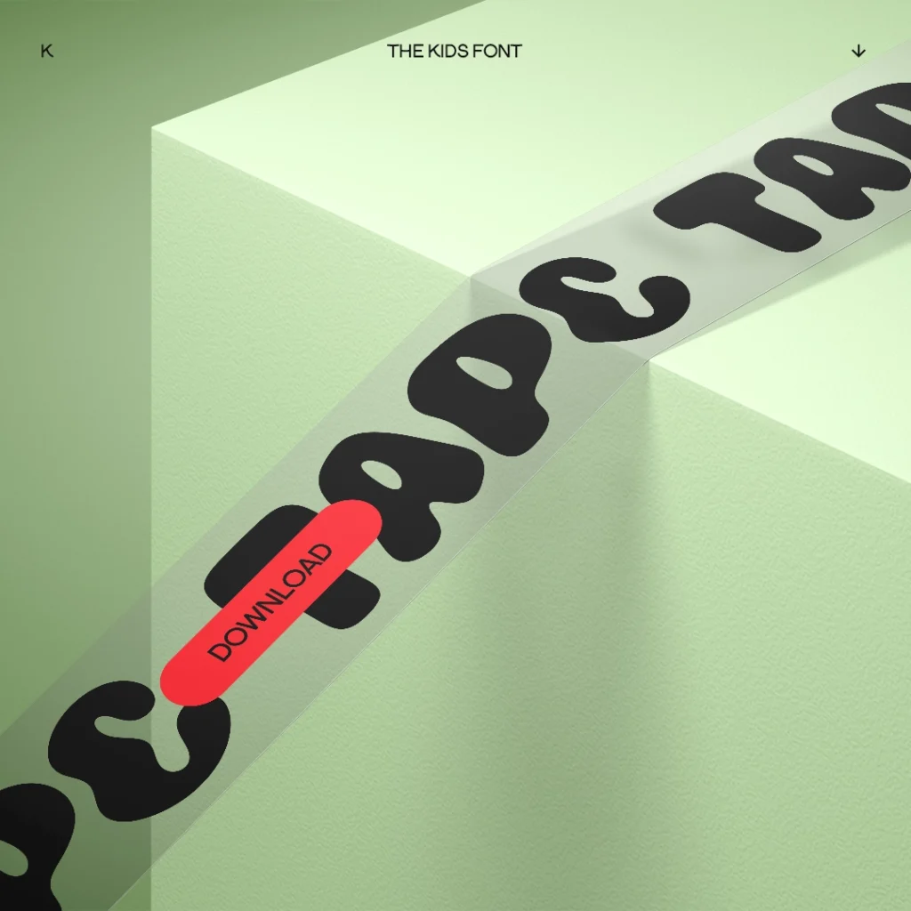 THE POSTER FONT - VISUAL - TAPE - 1080 - 01 copy