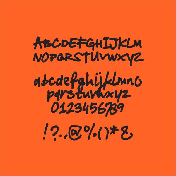THE GRAFFITI FONT