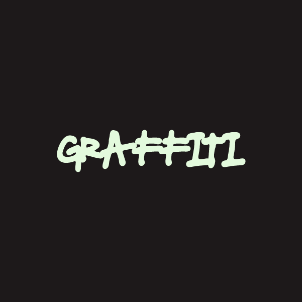 THE GRAFFITI FONT
