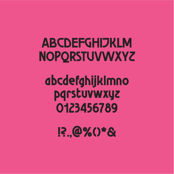 THE RETRO FONT