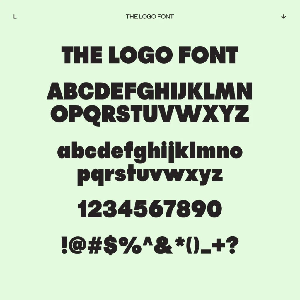 Font Logogram THE LOGO FONT. THIS IS INSANELY STRONG POWER